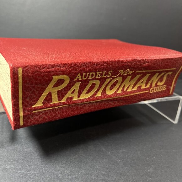 1942 Audels New Radiomans Guide By Edwin P. Anderson Theo. Audel & Co. US - Picture 4 of 16